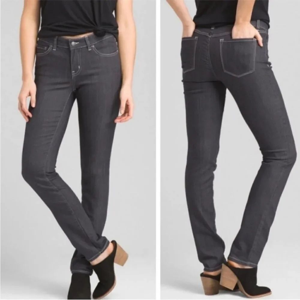Prana Kayla black skinny jeans SZ 0/25